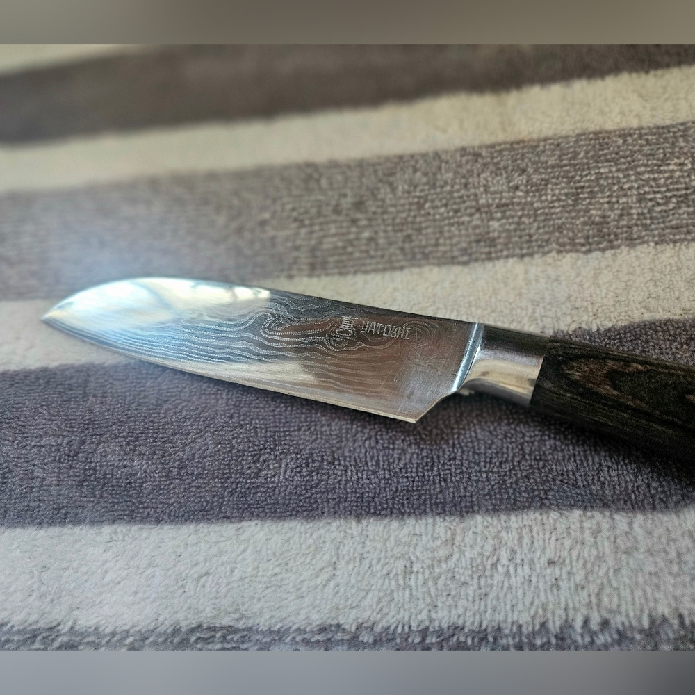 Yatoshi 9 piece Acacia Knife Block Set - Picture 2 of 8